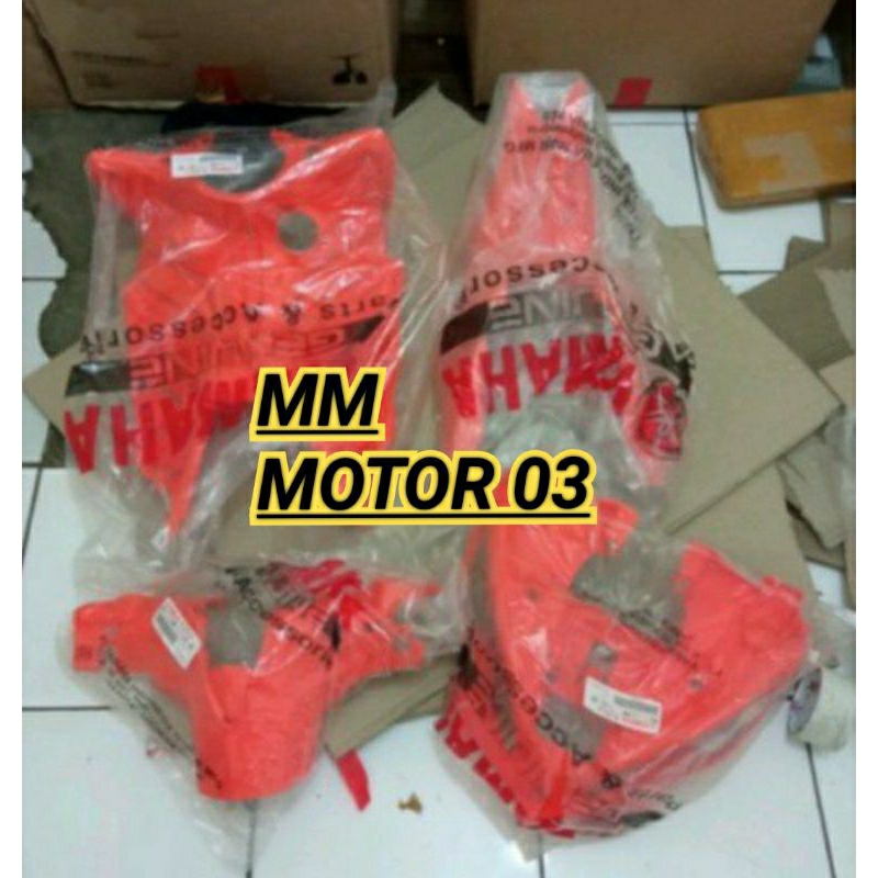 COVER BODY KASAR JUPITER MX NEW 135 ORANGE YAMAHA ORIGINAL YGP