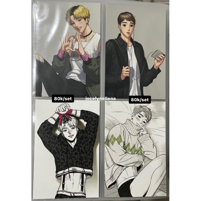 OFFICIAL BJ ALEX PHOTOCARD/PC & ILLUSTRATION POSTCARD [ BACA DESKRIPSI ]