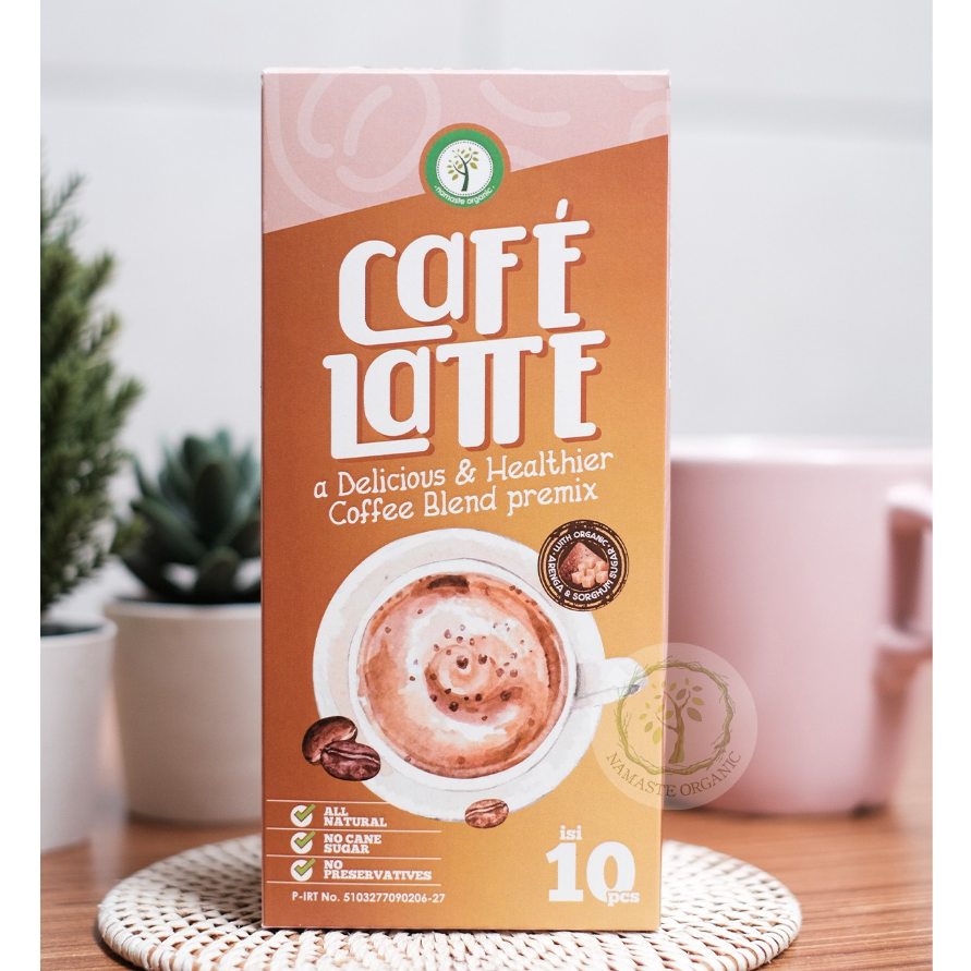 

GJCY3011 【Penjualan Terbaik】COD CAFE LATTE BOX - COFFEE BLEND PREMIX ISI 10 SACHET