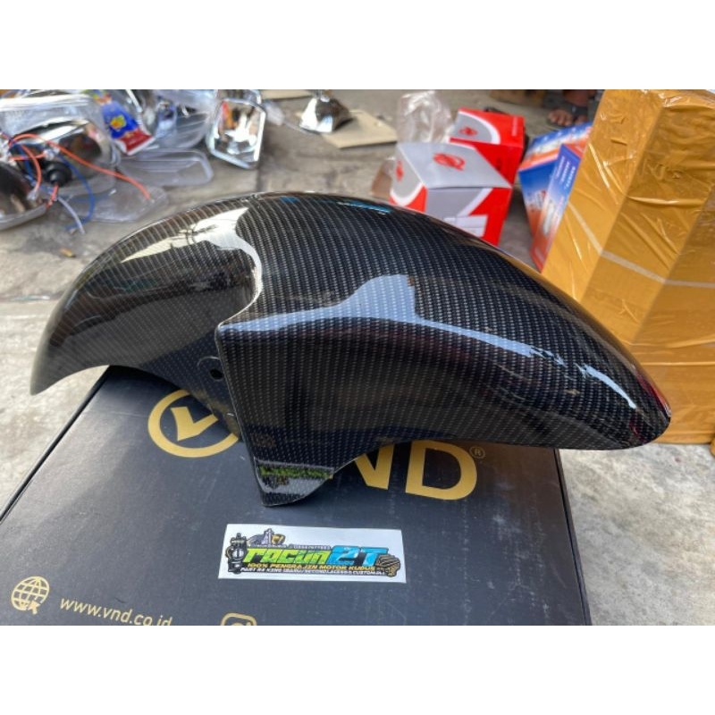 spakbor depan ninja r ss carbon