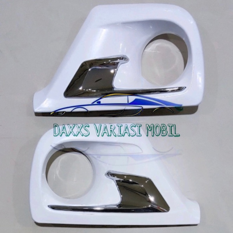 Cover foglamp All new avanza type G luxury tahun 2014 PUTIH