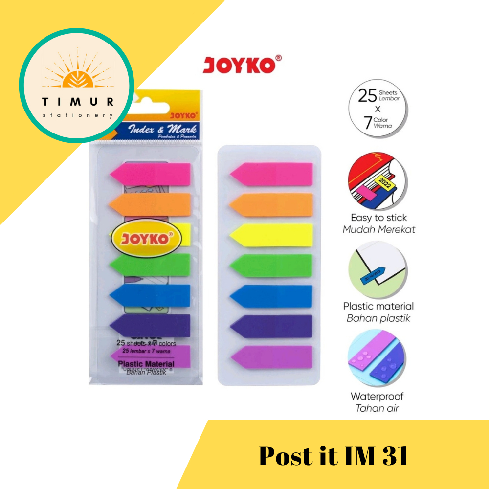 

Pembatas Buku / Index & Mark Joyko per Set