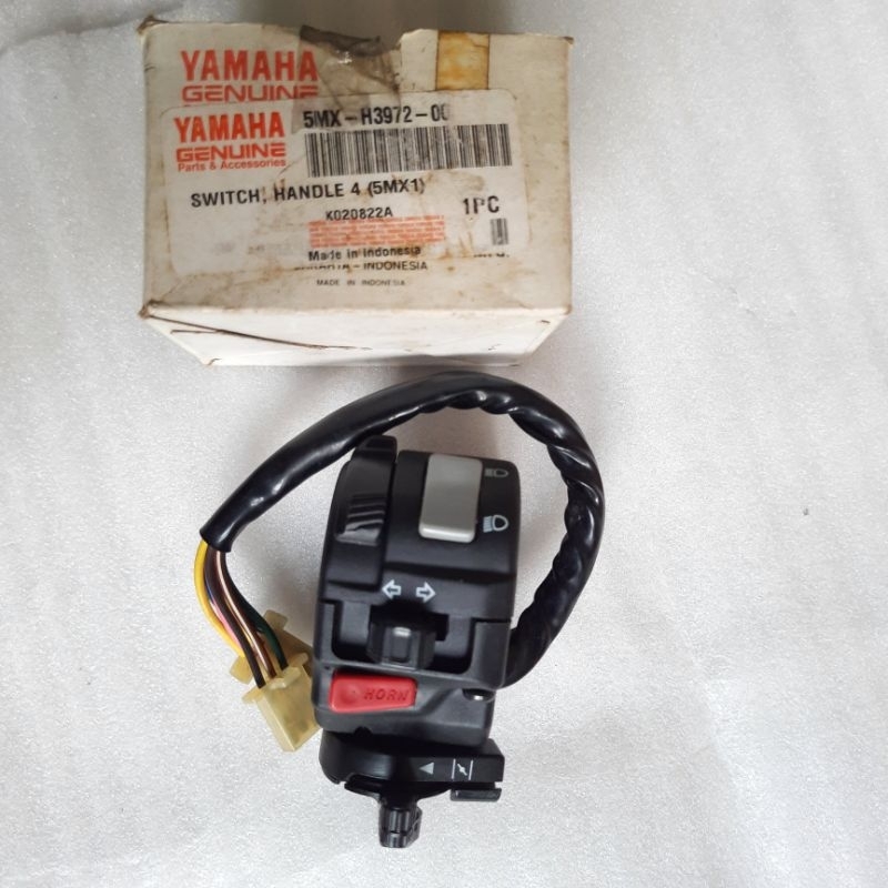 SAKLAR NOUVO SWITCH HANDLE NOUVO SAKLAR KIRI NOUVO AT115 ORI YGP NOS | 5MX-H3972-00