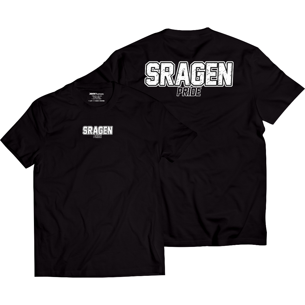 Kaos Sragen Tshirt Sragen Pride