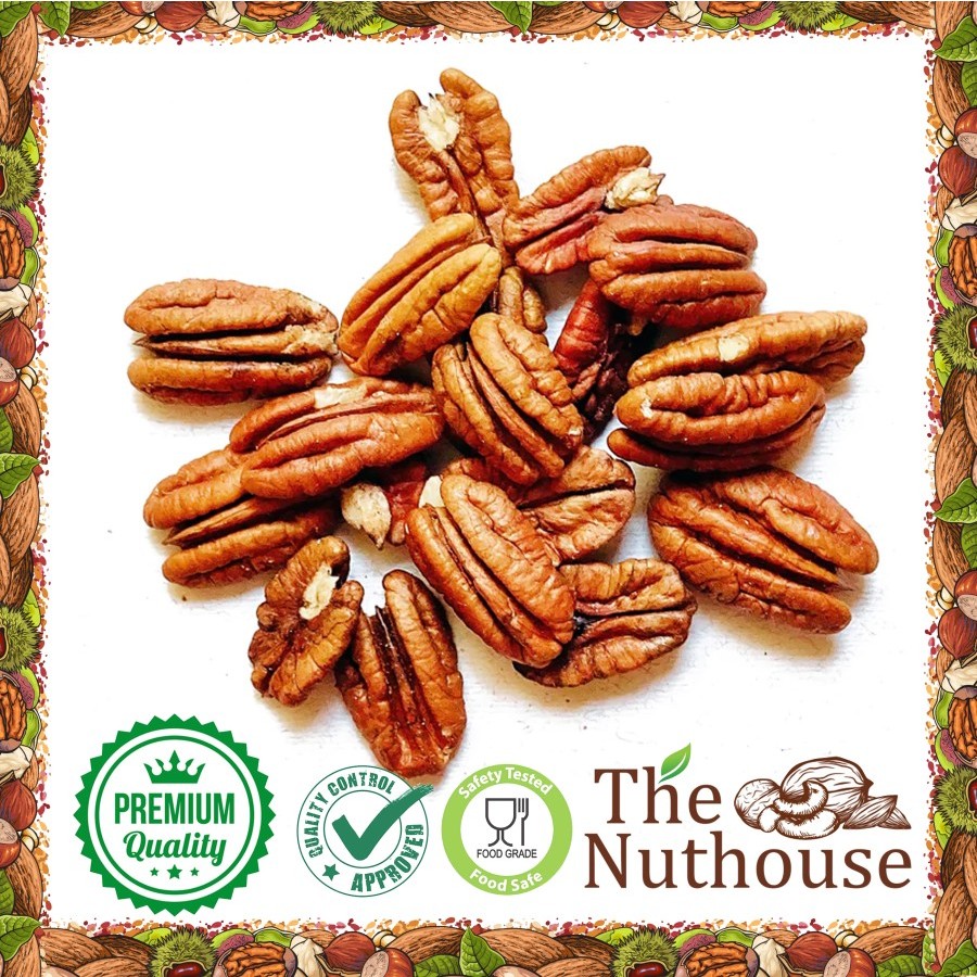 

250gr RAW Pecan Nuts / Kacang Pecan Mentah [Import Quality]