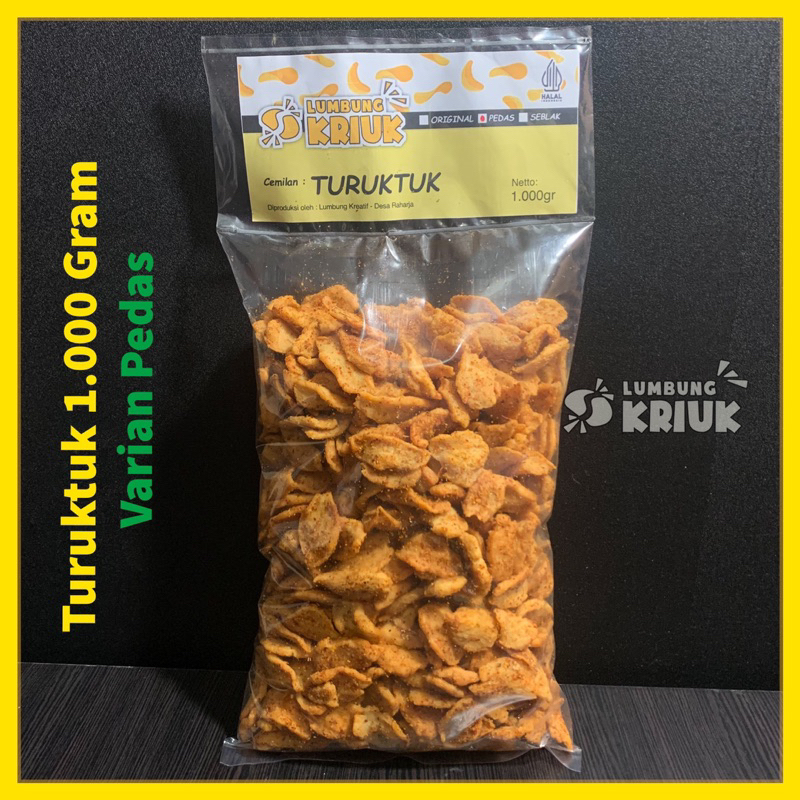 

Cemilan Turuktuk Pedas Daun Jeruk 1.000 Gram