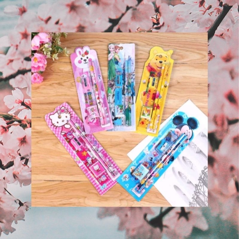 

SET ALAT TULIS SEKOLAH 5 in 1