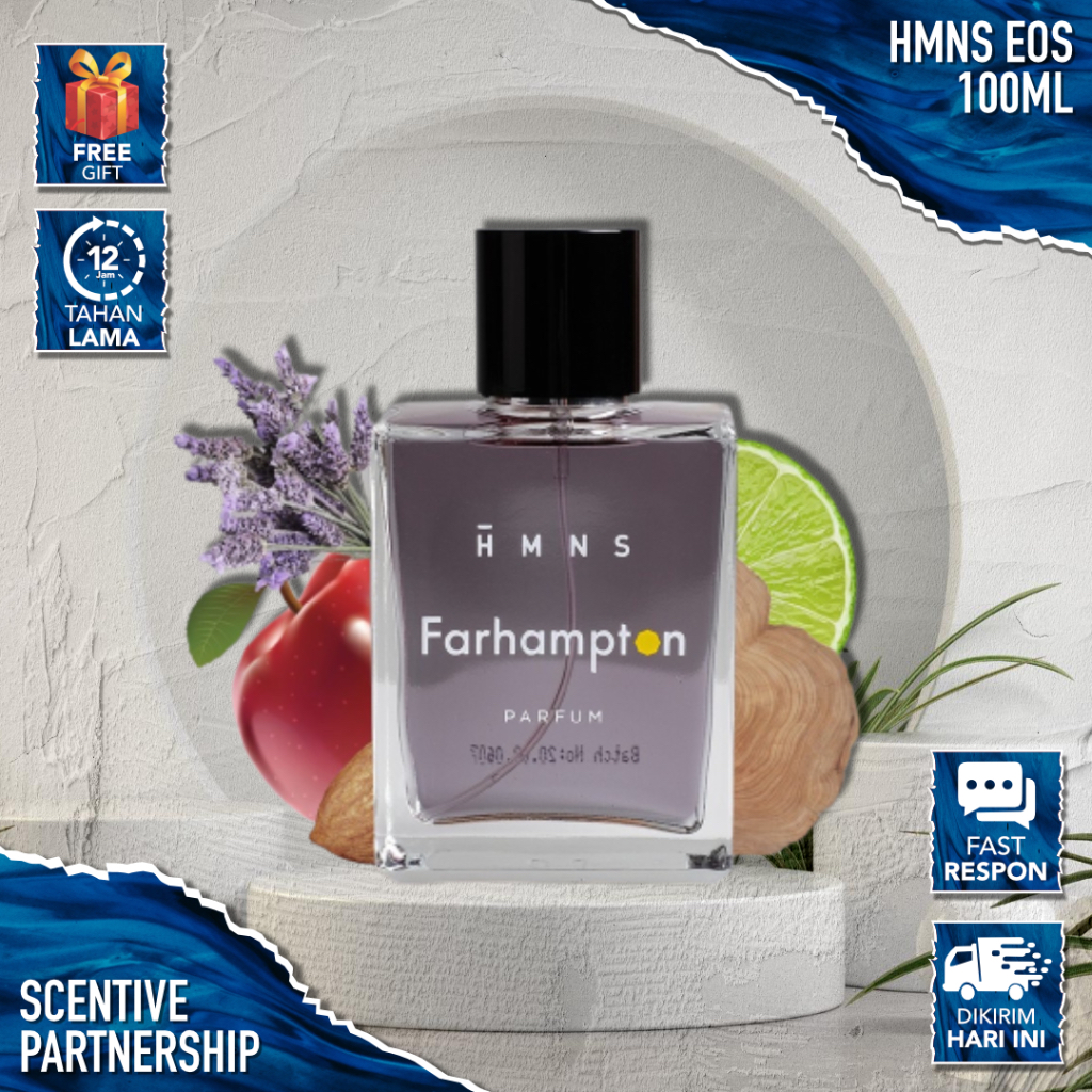PARFUM HMNS FARHAMPTON (PRELOVED) isi 95-99% SECONDHAND Parfum Pria Wanita EDP 100ml Parfum Hmns Ori