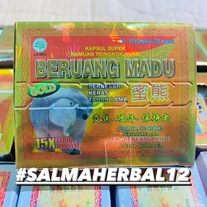 BERUANG MADU KAPSUL ORIGINAL 100%