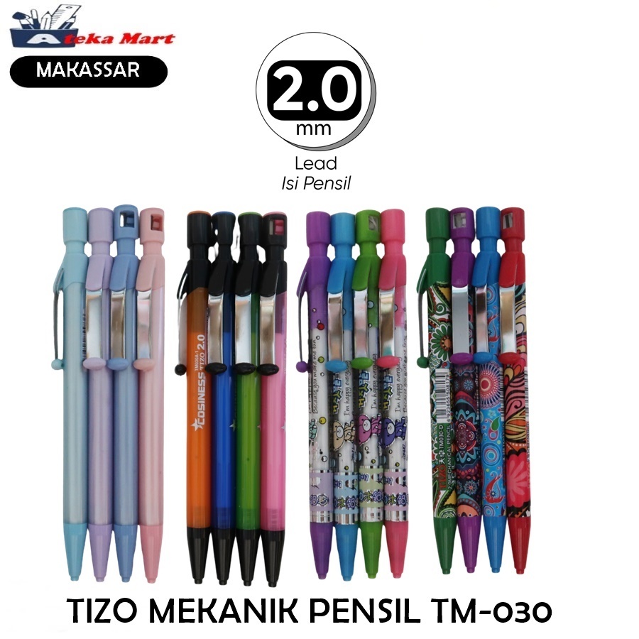 

[PCS] TIZO PENSIL MEKANIK TM-030 UK. 2.0MM