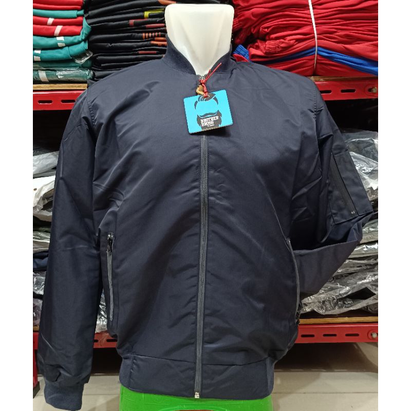 Jaket Parasut Bomber Pria Brother Bross