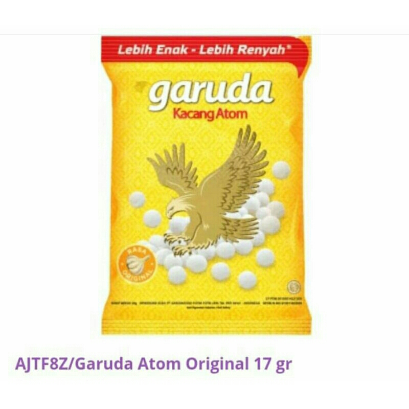 

Kacang Atom Garuda 17gr/18gr