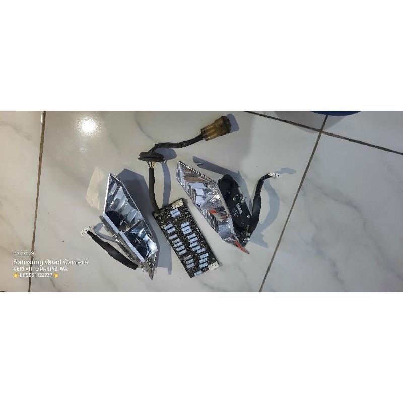 pcb/lampu led yamaha r15 V3 original normal hidup