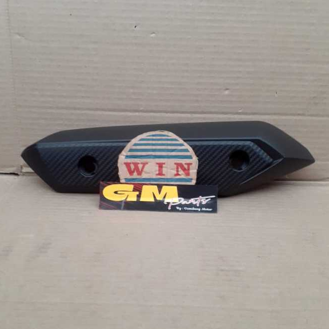 Cover Knalpot Beat FI Tutup Pelindung Tameng Knalpot WIN Original