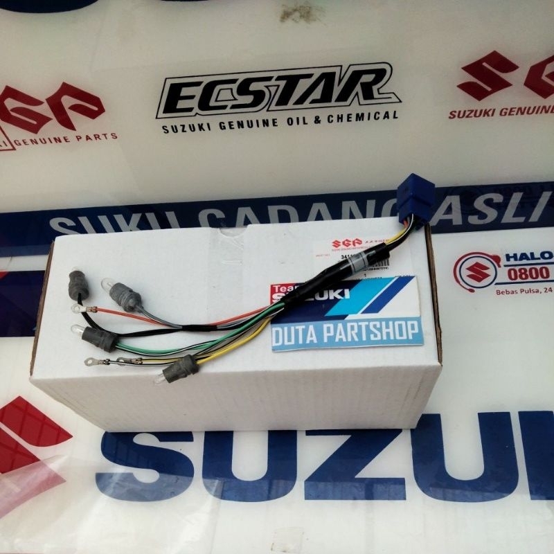 fiting kabel soket lampu spedometer Skywave original Suzuki SGP