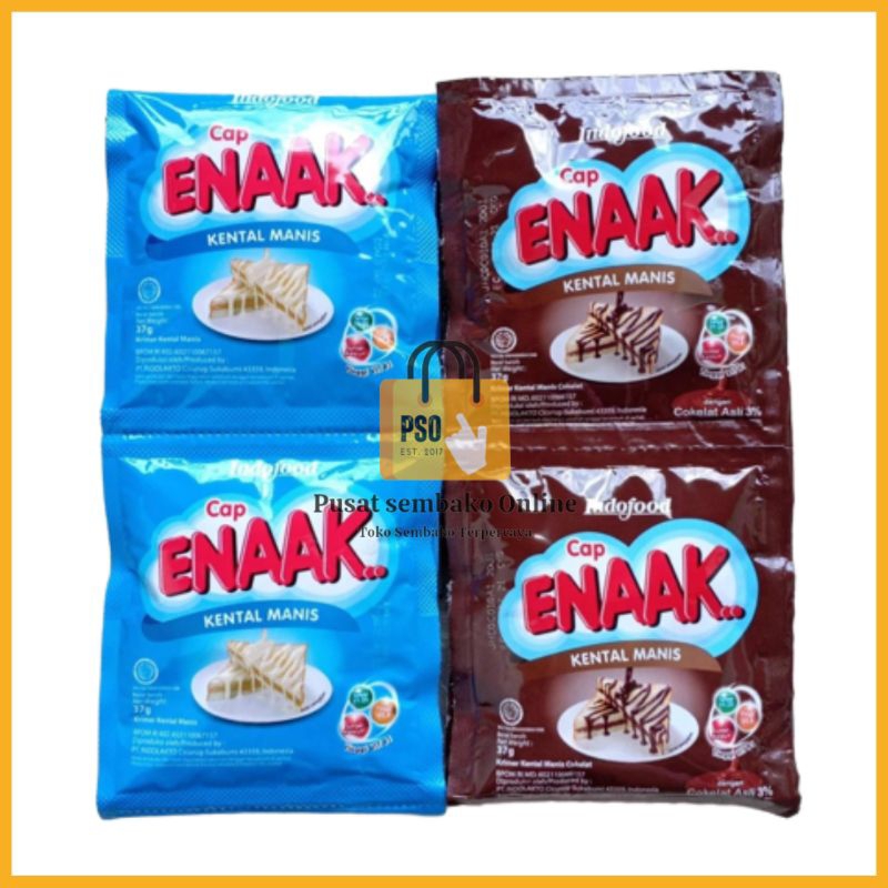 

SUSU CAP ENAK KENTAL MANIS SACHET ALL VARIAN (6 SACHET / 1 PAK)