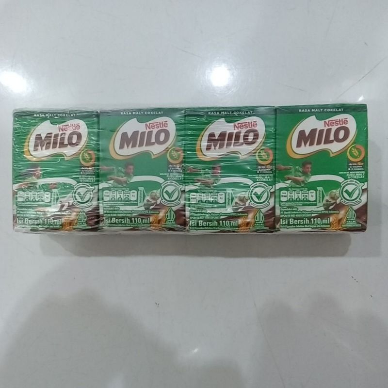 

Mahbubah - Nestle Milo 110 ml UHT Minuman Susu Malt Rasa Cokelat Multipack