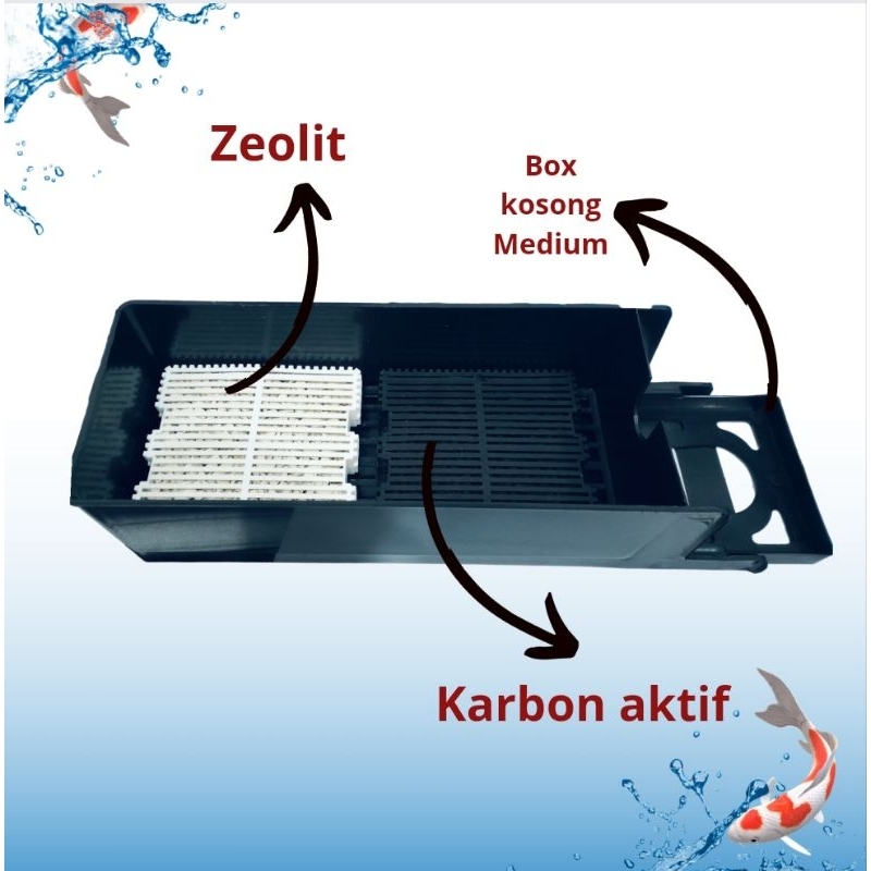 Media Filter Aquarium filter talang Aquascape BEYOND KARBON AKTIF / ZEOLIT