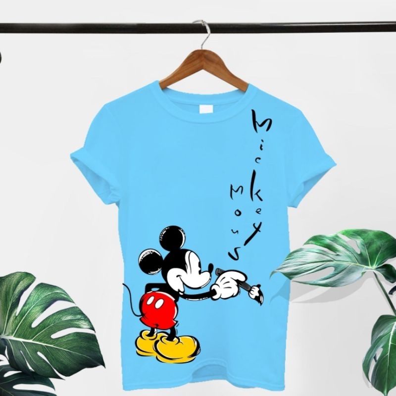 KAOSLAGI Kaos Karakter Wanita Kaos Mickey Mouse Kaos Mickey Wanita Kaos Lucu Wanita Kaos Mickey Mous
