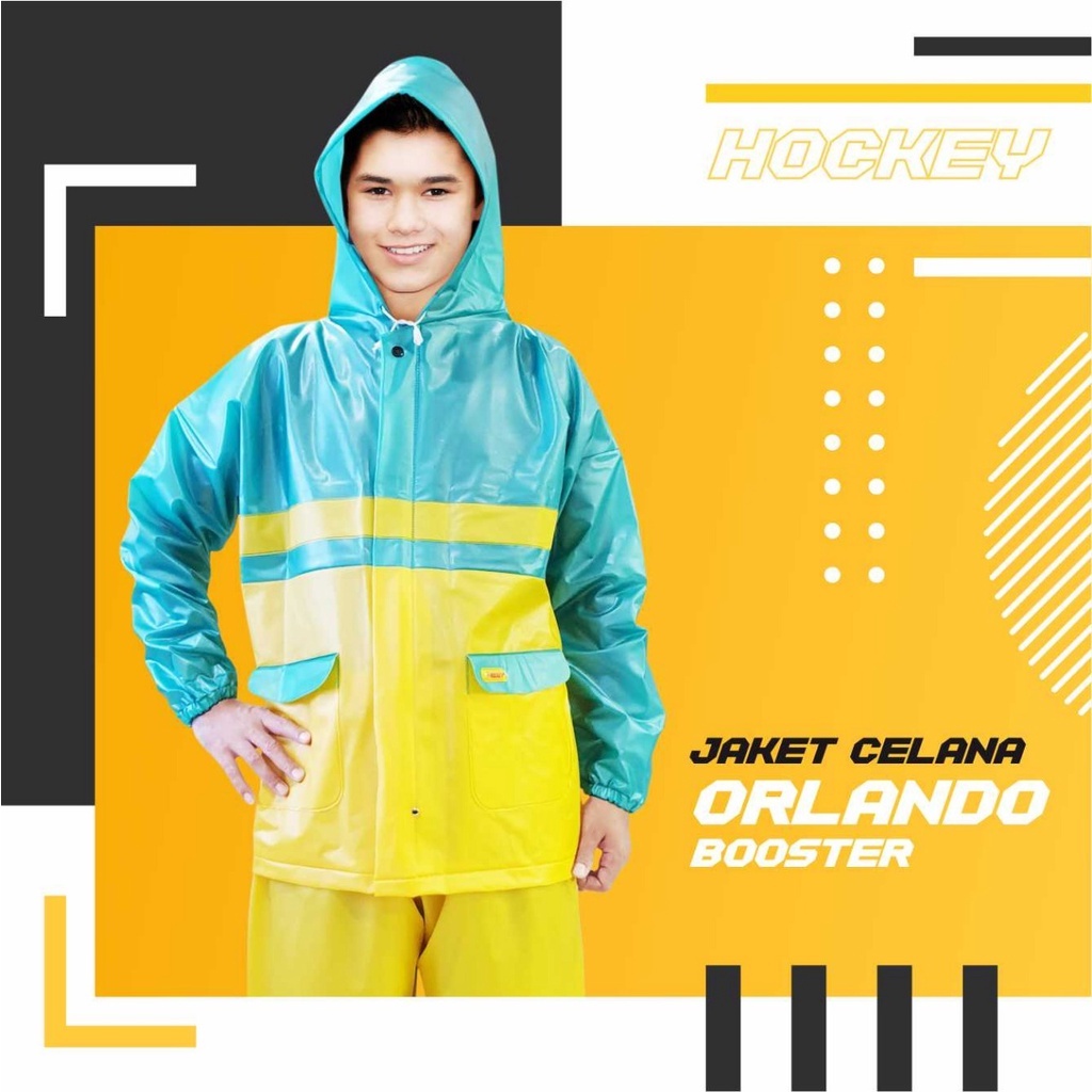 Jas Hujan Jaket Celana Orlando XL Big Size / Jas Hujan Dewasa Hockey ~TOKONYAIKE