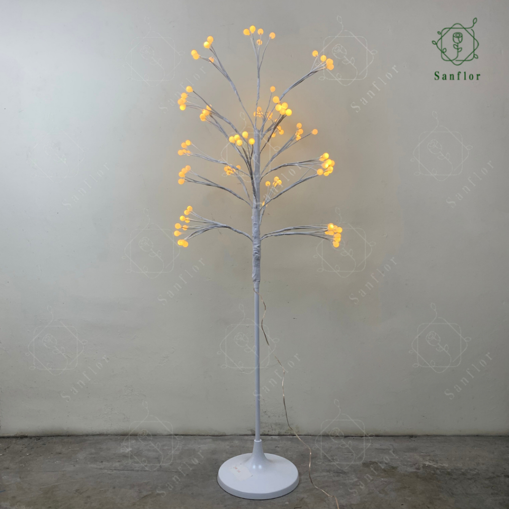PEARL TREE LAMP/ STANDING LAMP/ LAMPU POHON MUTIARA/ WEDDING PROPERTY/ DEKORASI PERNIKAHAN