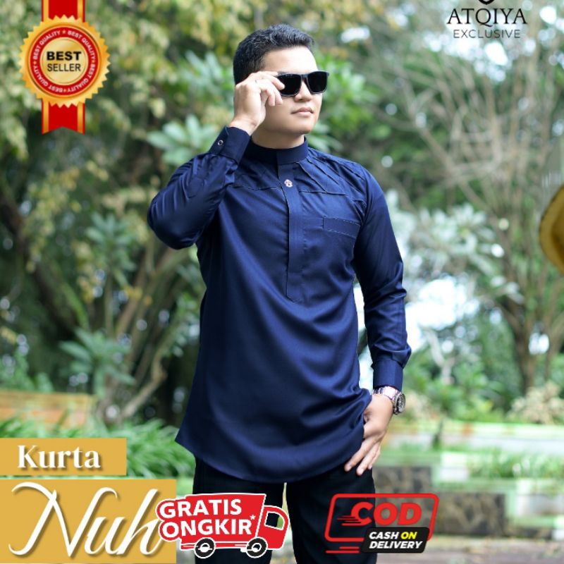 Kurta NUH ATQIYA / Koko Viral / Kurta New Atqiya / Kurta Pria Elegan Dan Kekinian