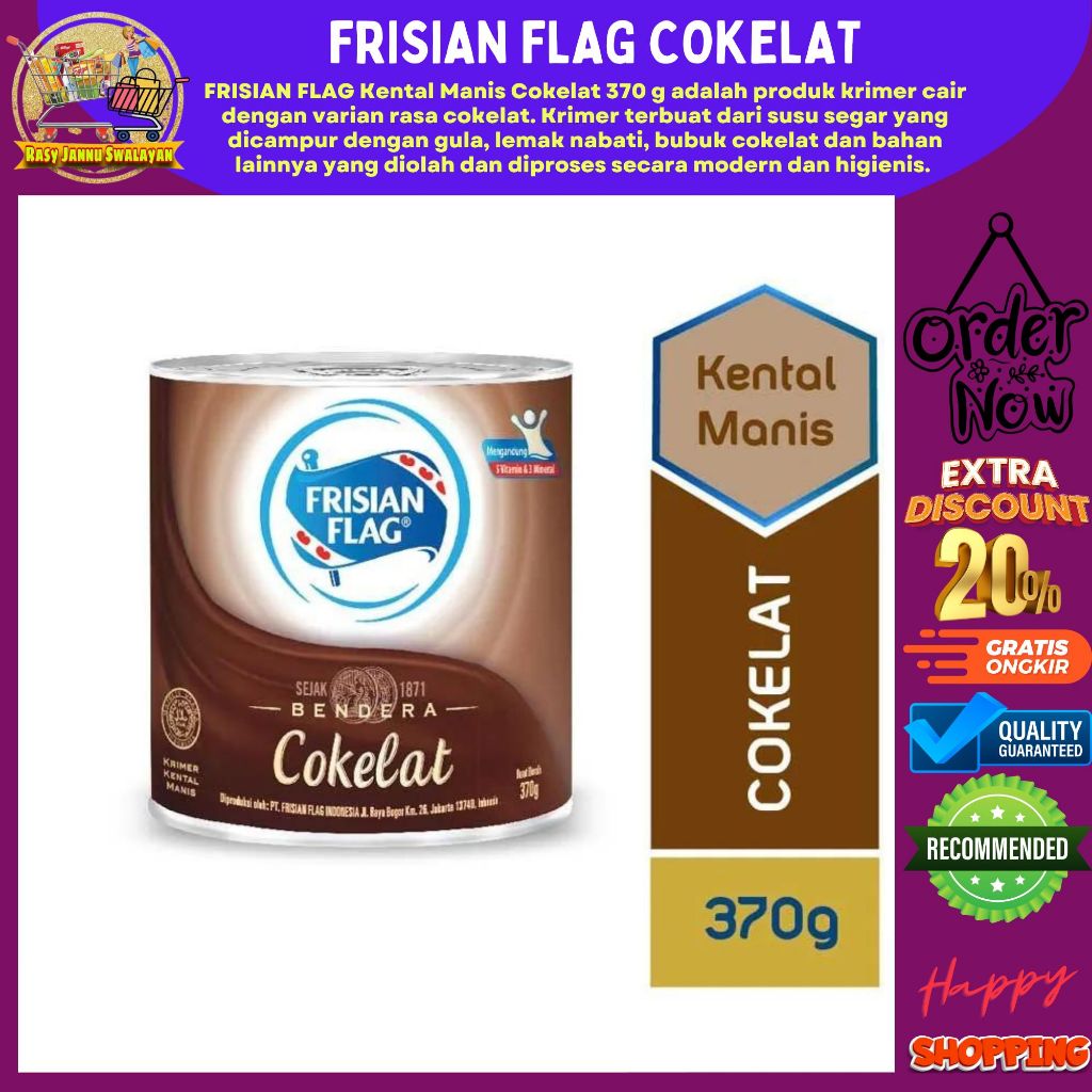

Frisian Flag Kental Manis Coklat 370 g