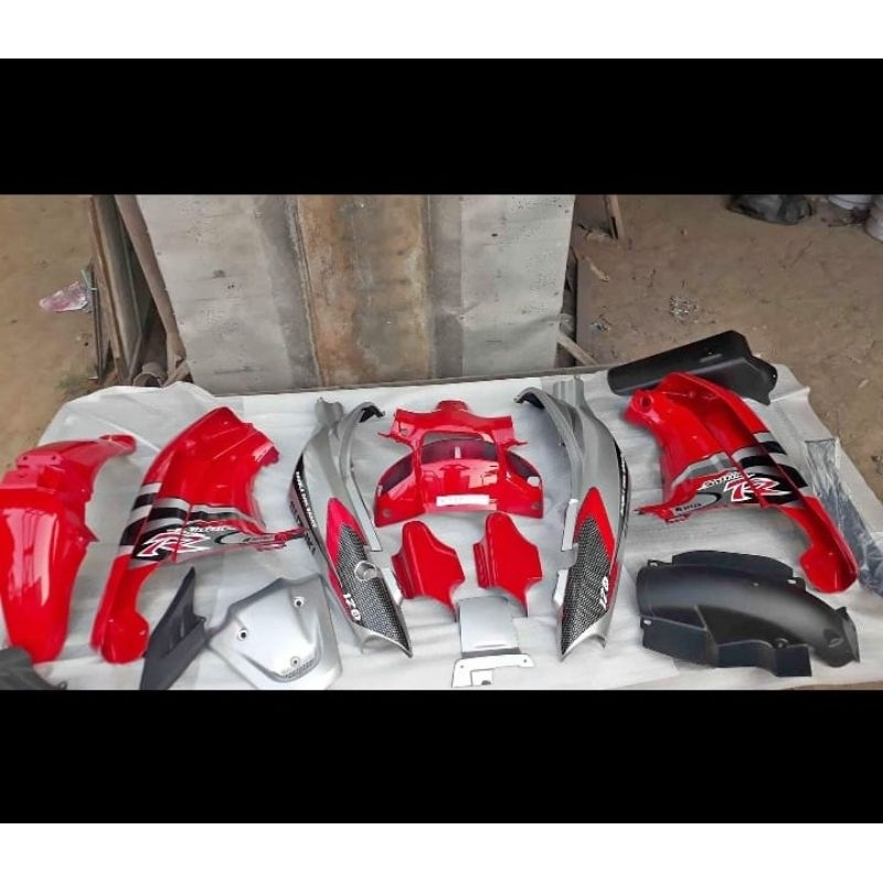 cover body full set suzuki satria lumba set warna suzuki satria lumba
