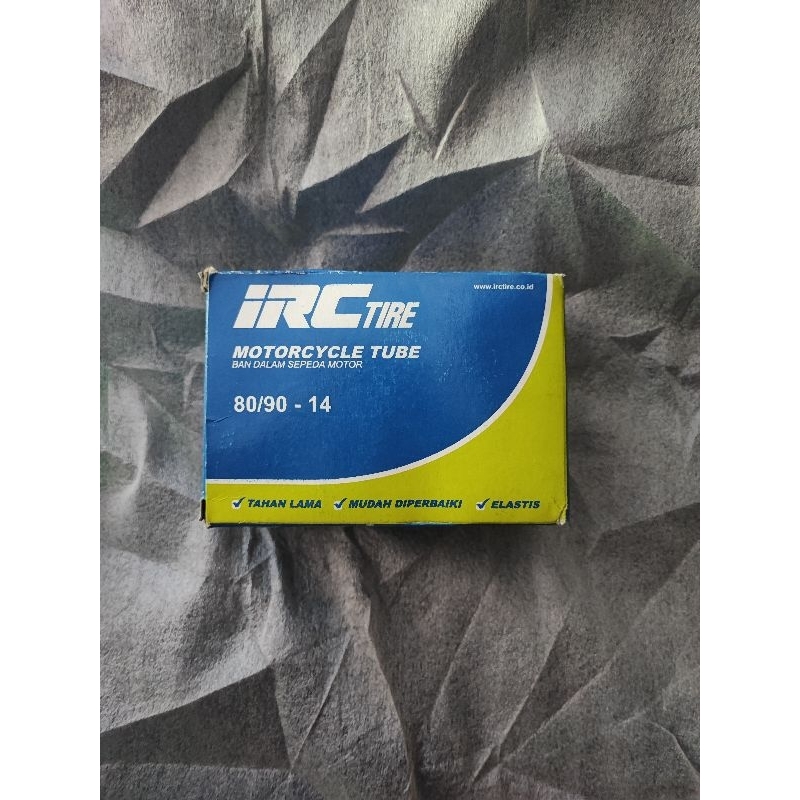 Ban Dalam Matic IRC 80/90 Ring 14 Mio Sporty/M3/Mio J/Beat/Vario/Scoopy