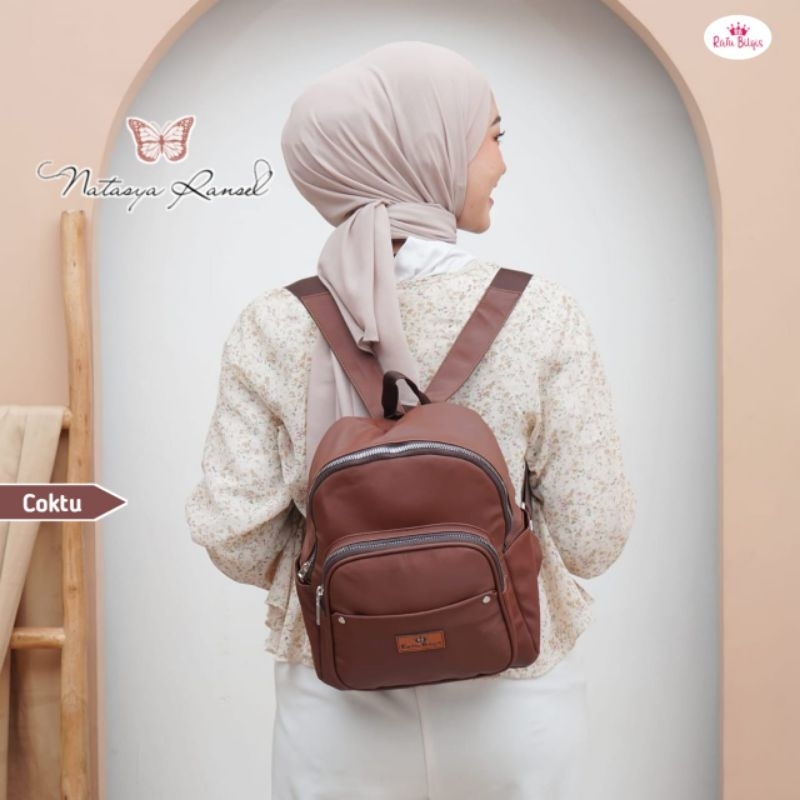 TAS RANSEL RATU BILQIS ORI/NATASYA RANSEL✅
