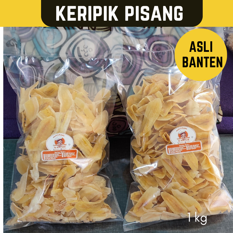 

KERIPIK PISANG ASLI BANTEN GURIH NIKMAT BIKIN NAGIH