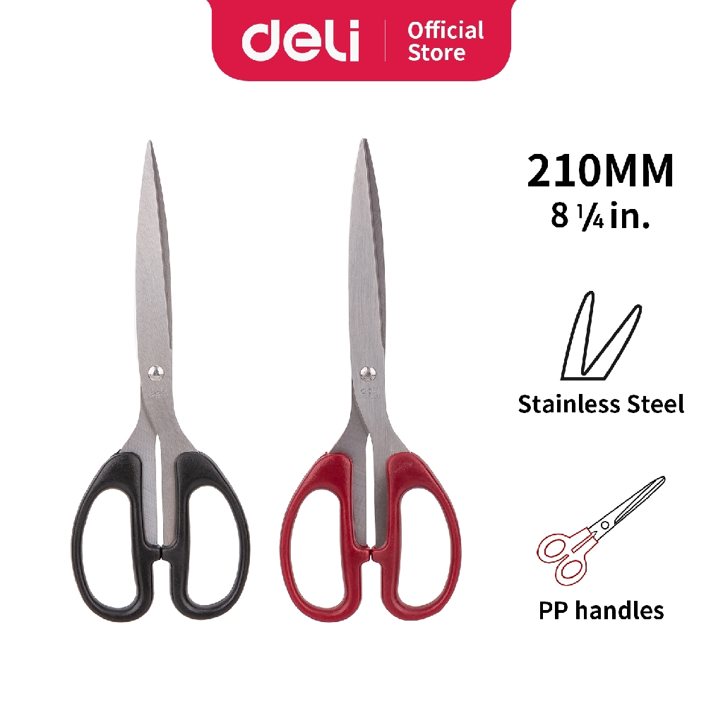 

Deli Gunting yang dilapisi anti karat kualitas tahan lama 210mm E6010