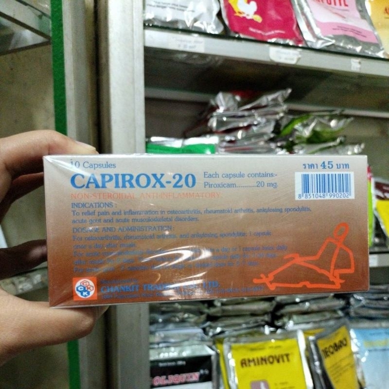 CAPIROX-20 OBAT TEDUN TURUN URAT AYAM