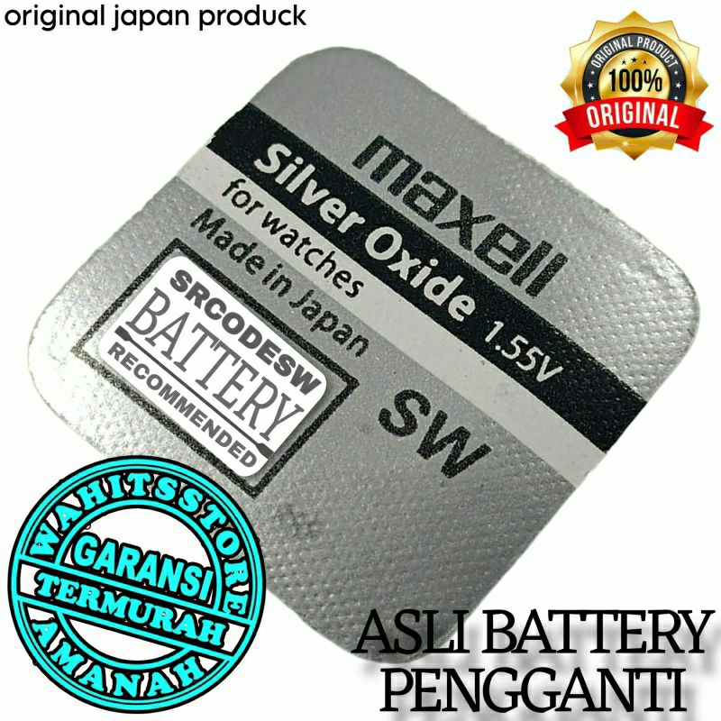 Baterai Jam Tangan Alexandre Christie AC 6517 MD Asli Battery Pengganti