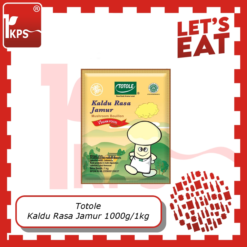 

Granulated Mushroom Bouillon 1kg "Totole" / Kaldu Rasa Jamur 1kg / Kaldu Jamur Totole / Penyedap Rasa Kaldu Jamur