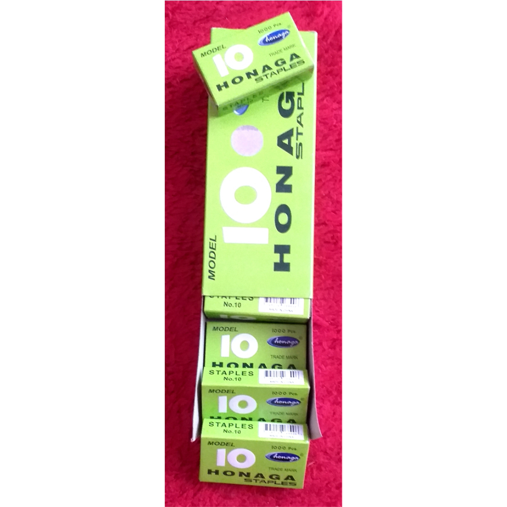 

Isi staples Honaga 10 kecil isi 10 kotak