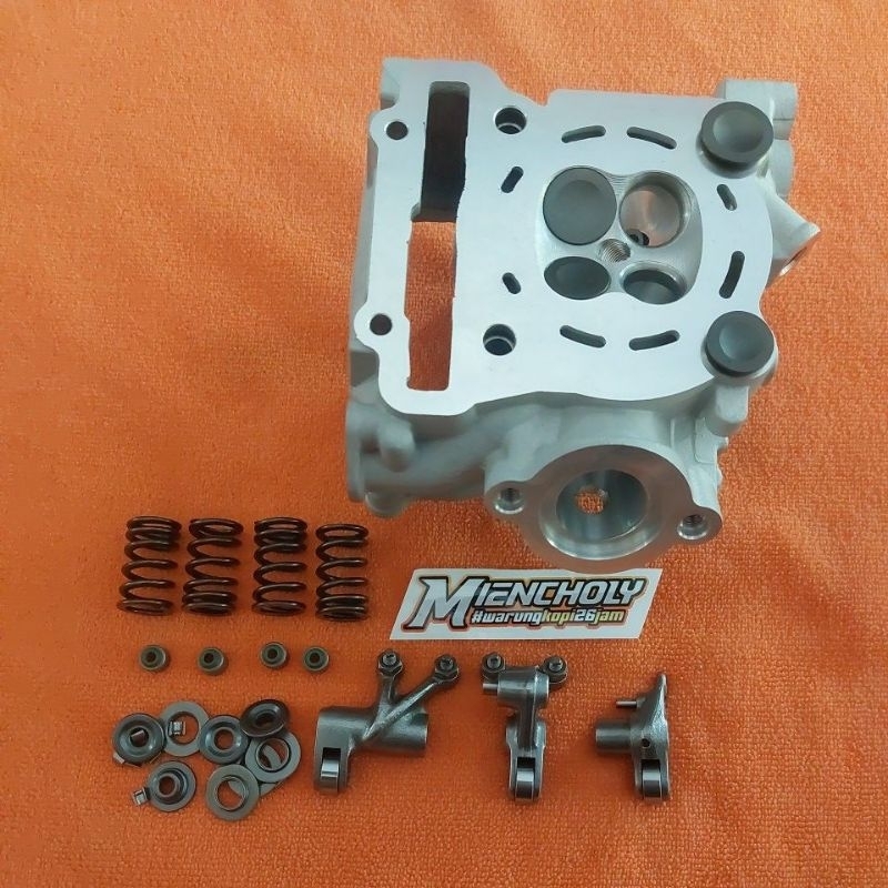 HEAD AEROX 20 23 BLOK HEAD NMAX NEW AEROX NEW  UKURAN KLEP 20 23 MOTO1 RACING cnc