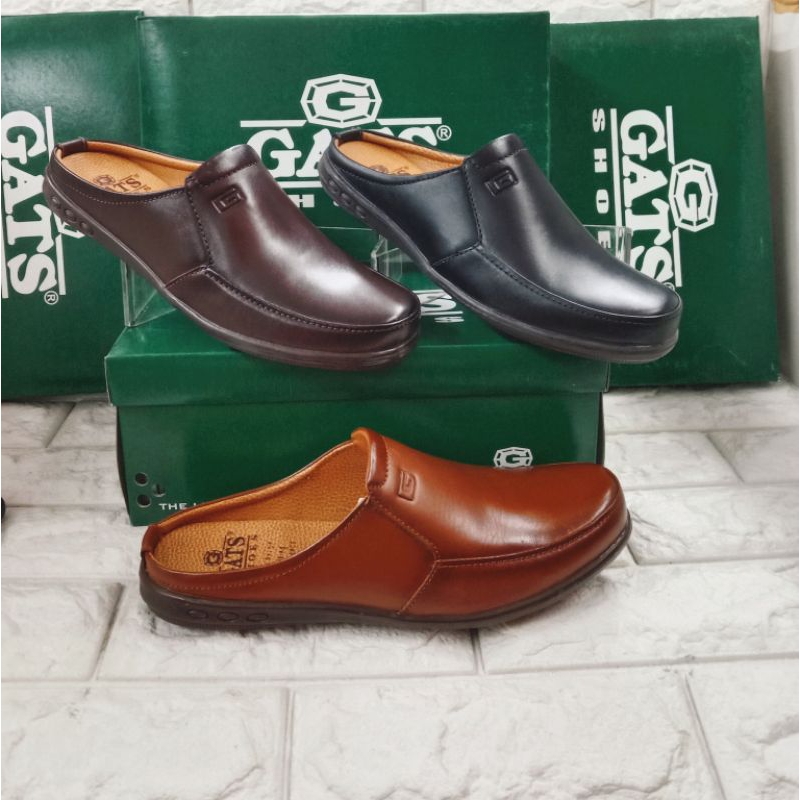 SEPATU SANDAL SELOP KULIT GATS NB 0002 dan 0003 ORIGINAL