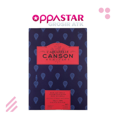 

CANSON Heritage Kertas Watercolour Hot Pressed 26x36 100720017