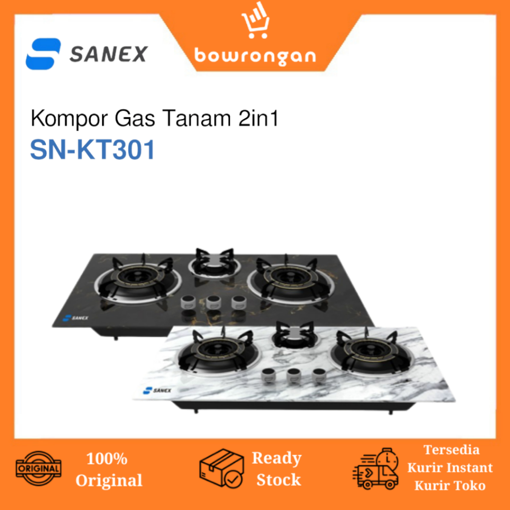 SANEX KOMPOR TANAM 3 TUNGKU SN- KT301 - 3 Tungku