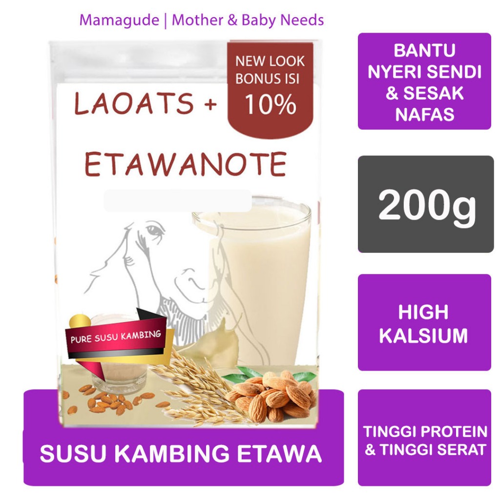 

Susu Kambing Laoats (200g)