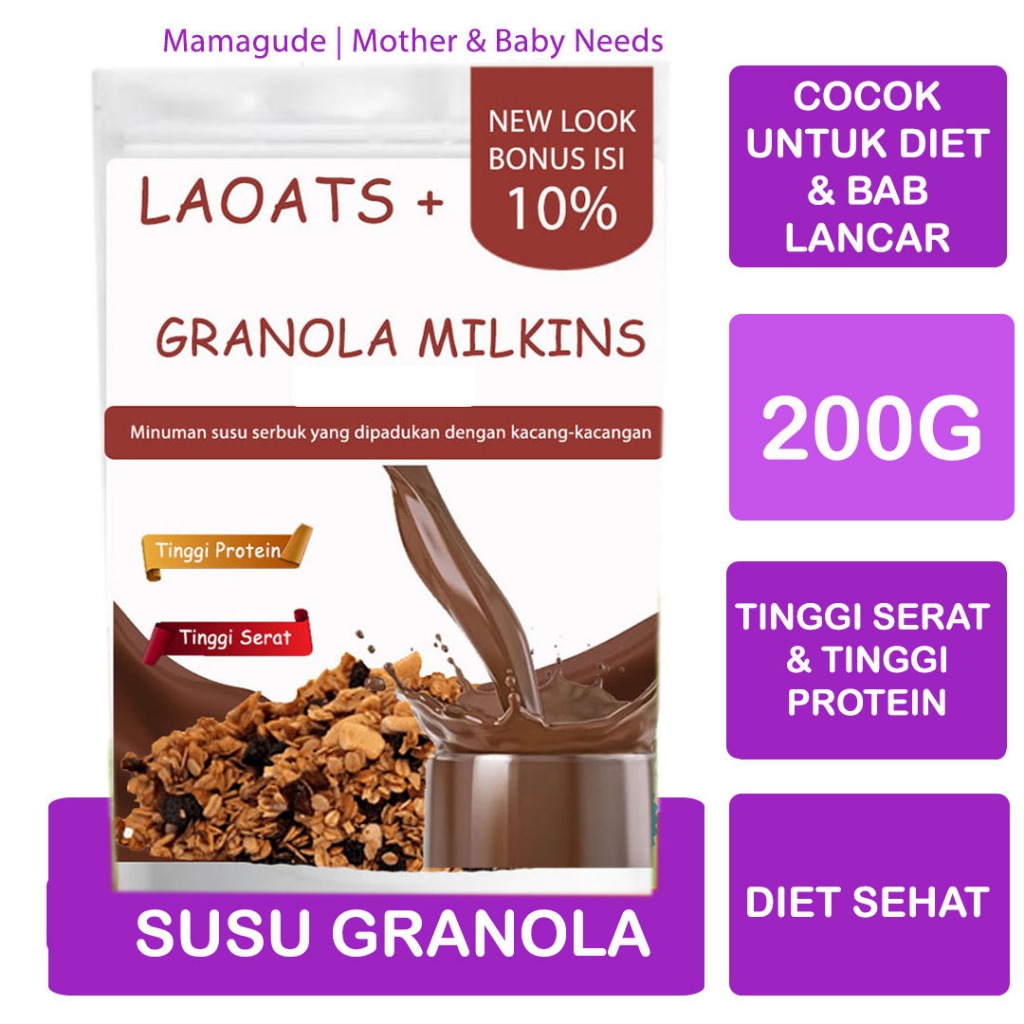 

Granola DIet Laoats (200g)