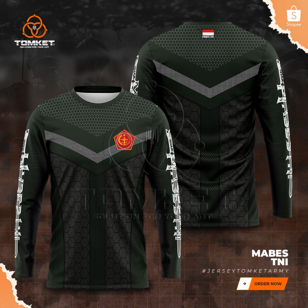 Baju Jersey Full Printing MABES TNI-2