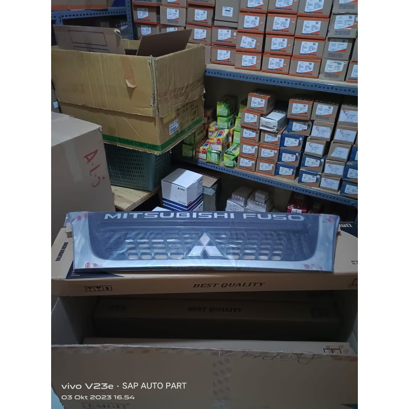 GRIL DEPAN PS CANTER 110 125 CROME EMGI