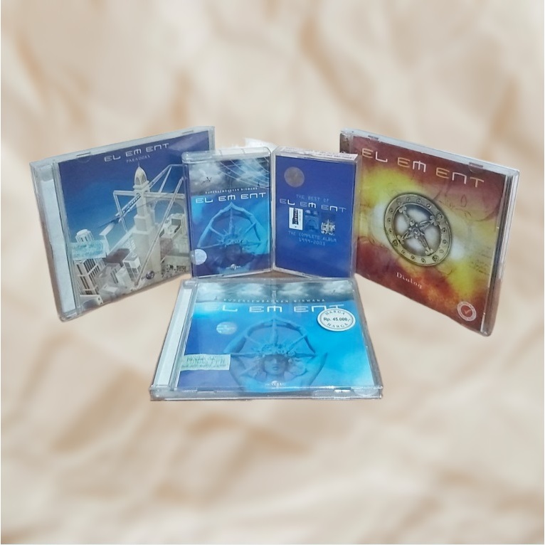 ELEMENT band collection koleksi kaset pita / CD