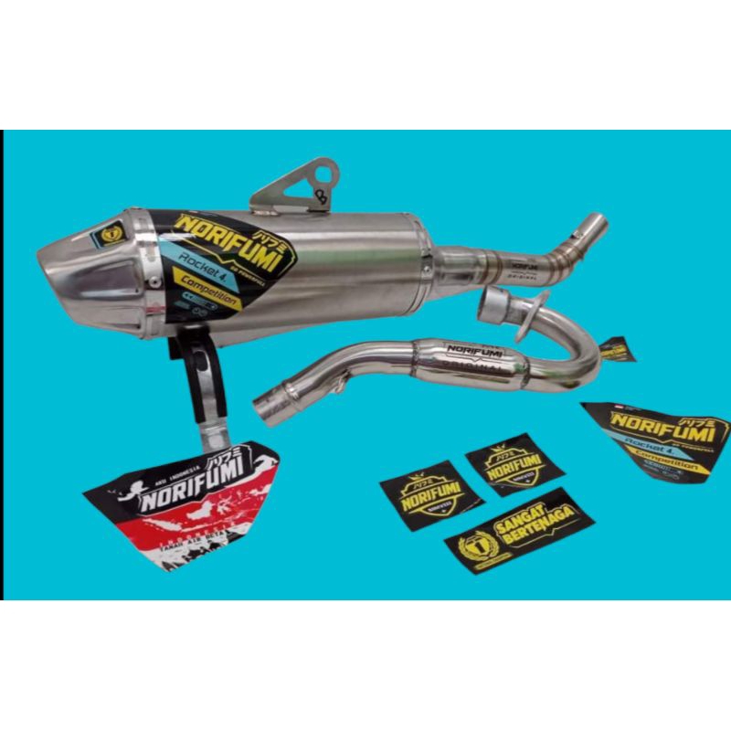 NORIFUMI ROCKET 4 KOMPETISI UNTUK CRF,KLX,WR155, D-TRACKER