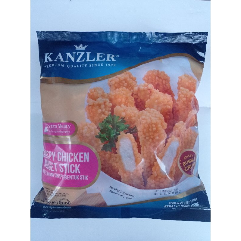 

kanzler crispy chicken nuget stick uk 450g