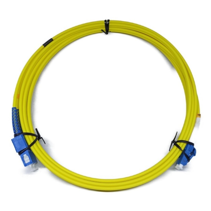 NETVIEL Patch Cord SC - LC Duplex Singlemode 5M - NVL-DPSM1-SC-LC-005