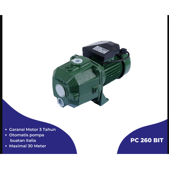 SHIMIZU POMPA AIR JET PUMP PC-260BIT/PC 260 BIT