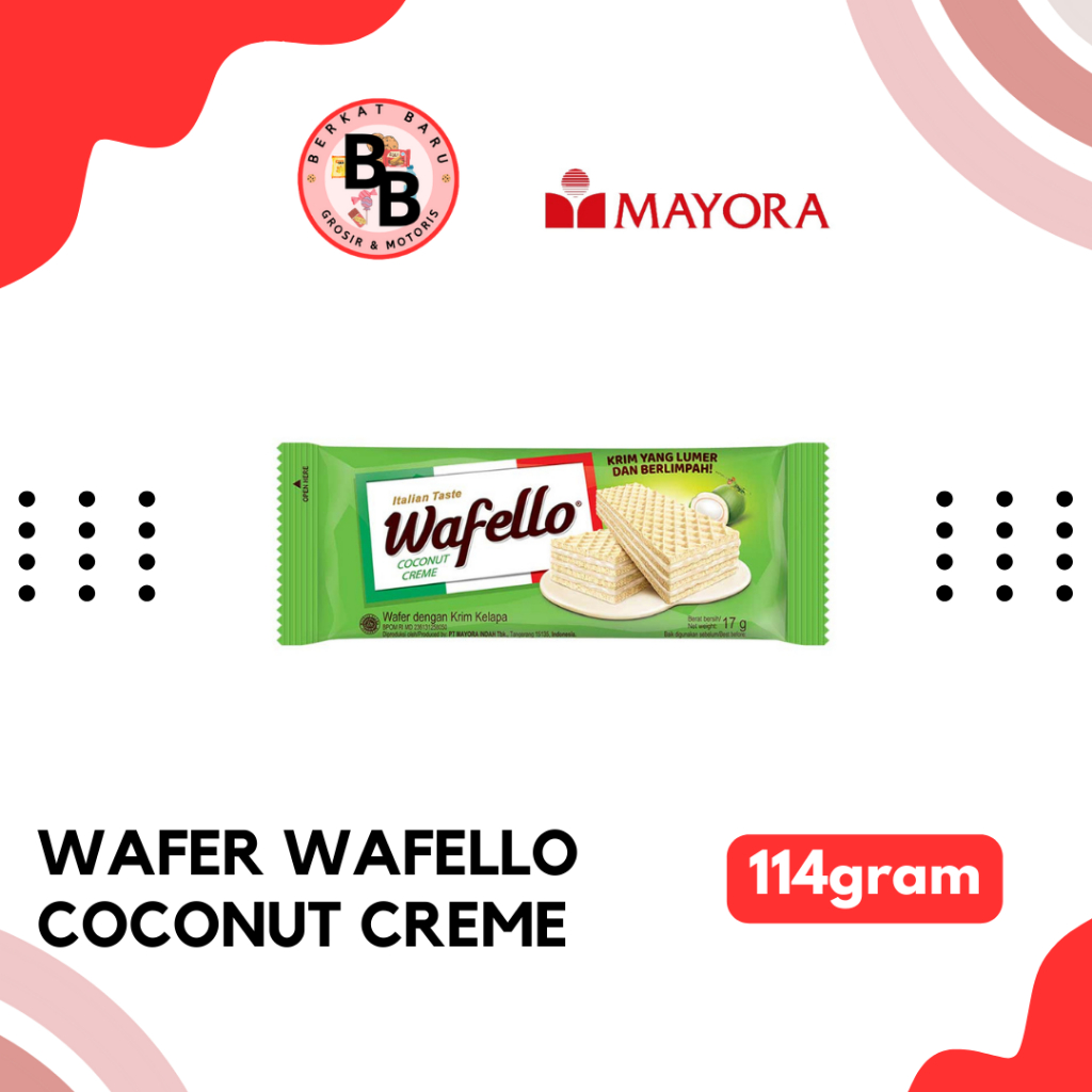 

[BB SNACK[ Wafer Wafello Family Pack 117gram